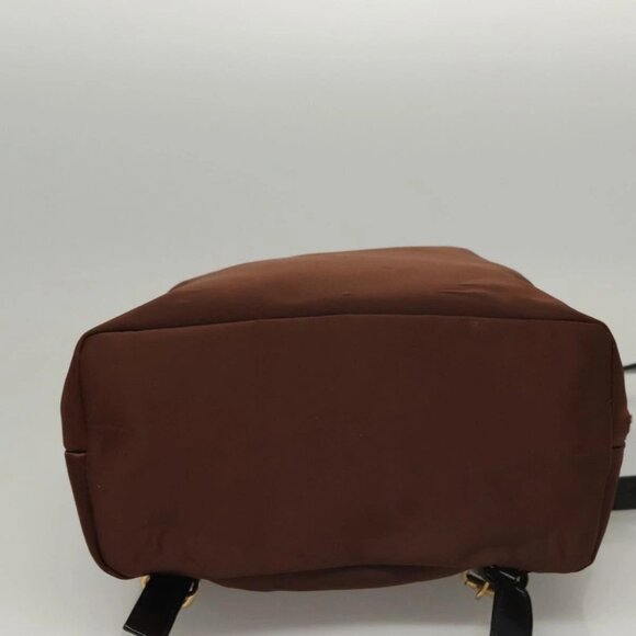 BALENCIAGA Backpack Nylon Brown Auth bs24055 - Picture 11 of 16